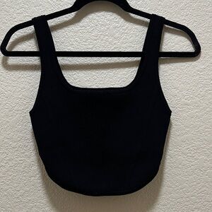 Babaton Black Crop Top
